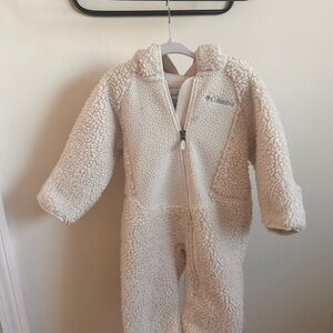 Columbia 6-12 months Cozy Cream Baby’s One Piece Snowsuit